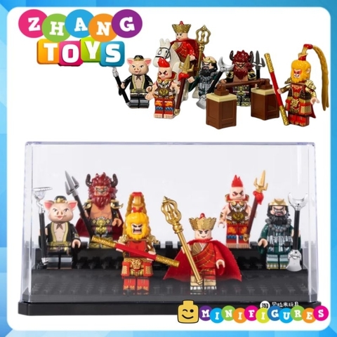 Đồ chơi xếp hình Tây du ký Tôn Ngộ Không Đường Tăng Trư Bát Giới Sa Tăng Ngưu Ma Vương Minifigures Becool 30301 30306