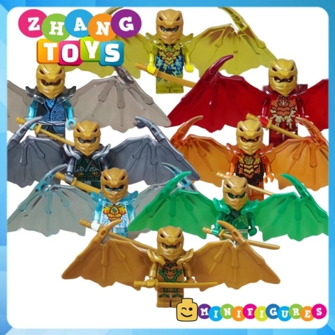Đồ chơi xếp hình Ninja Dragon Rising Golden Kai Jane Llroyd Jay Zane Cole Minifigures DiLe DL938
