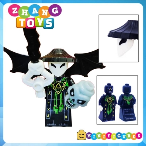 Đồ chơi xếp hình Skull Sorcerer Ninja phù thủy đầu lâu Minifigures XL0003