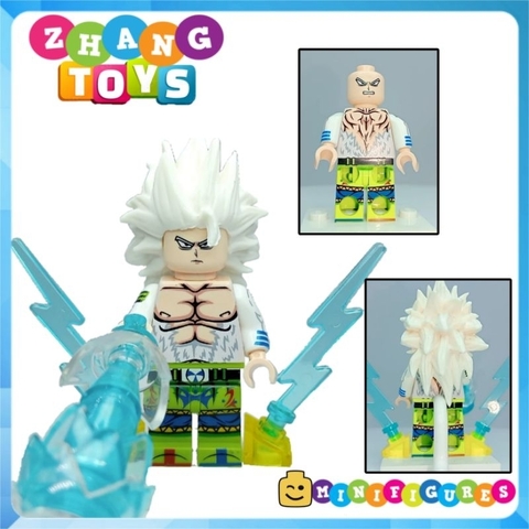 Đồ chơi xếp hình Dragon Ball 7 viên ngọc rồng Son Goku Vegeta Trunks Zamasu Perfect Cell Minifigures Kopf KF6181