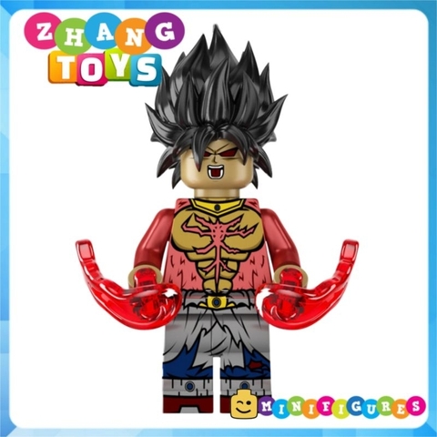 Đồ chơi xếp hình Dragon Ball 7 viên ngọc rồng Son Goku Gogeta Broli Burdock Champa Minifigures Kopf KF6182