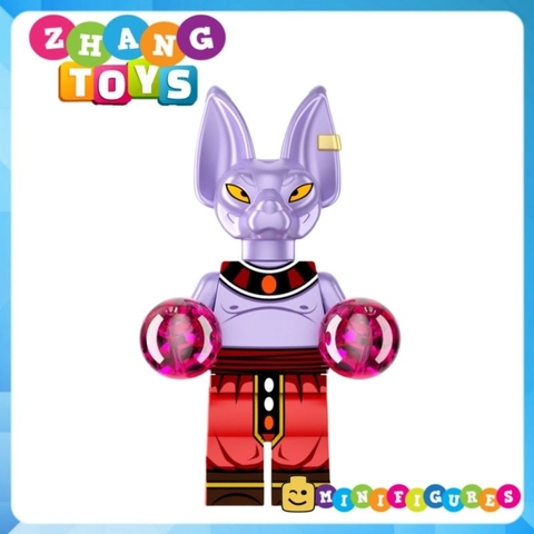 Đồ chơi xếp hình Dragon Ball 7 viên ngọc rồng Son Goku Gogeta Broli Burdock Champa Minifigures Kopf KF6182