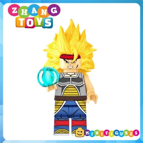 Đồ chơi xếp hình Dragon Ball 7 viên ngọc rồng Son Goku Gogeta Broli Burdock Champa Minifigures Kopf KF6182