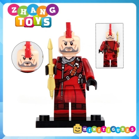 Đồ chơi xếp hình Guardians of the Galaxy Drax Warlock Adam Mantis Groot Kraglin Gamora Starlord Minifigures Kouit KT1070