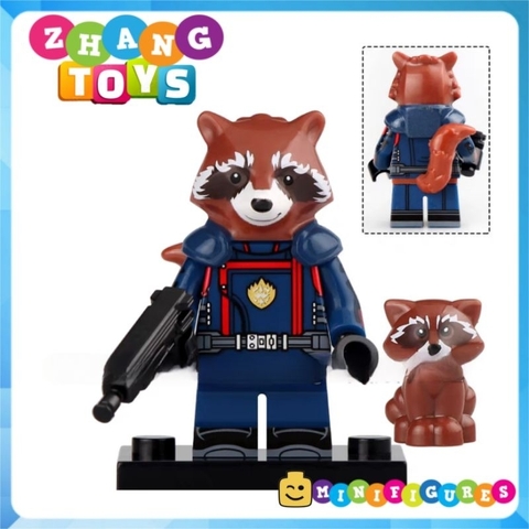 Đồ chơi xếp hình Guardians of the Galaxy Drax Warlock Adam Mantis Groot Kraglin Gamora Starlord Minifigures Kouit KT1070