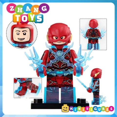Đồ chơi xếp hình Cyborg the Flash Black Flash Supergirl General Zod  Wonder Woman Minifigures Koruit KT1071