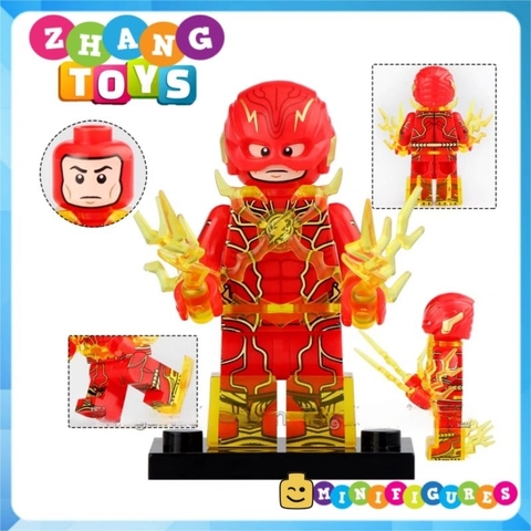 Đồ chơi xếp hình Cyborg the Flash Black Flash Supergirl General Zod  Wonder Woman Minifigures Koruit KT1071