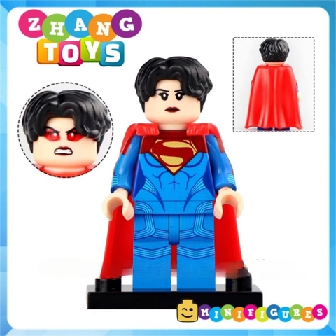 Đồ chơi xếp hình Cyborg the Flash Black Flash Supergirl General Zod  Wonder Woman Minifigures Koruit KT1071