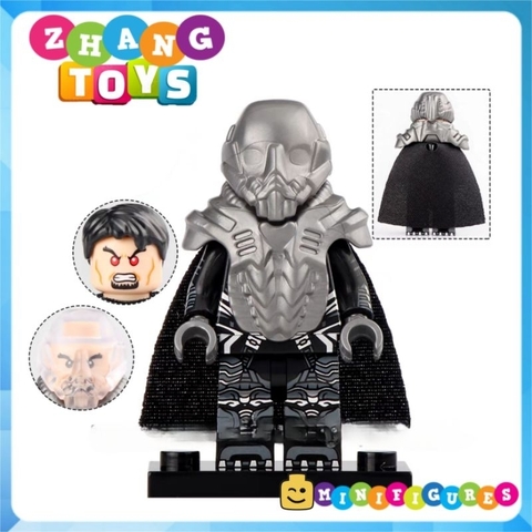 Đồ chơi xếp hình Cyborg the Flash Black Flash Supergirl General Zod  Wonder Woman Minifigures Koruit KT1071