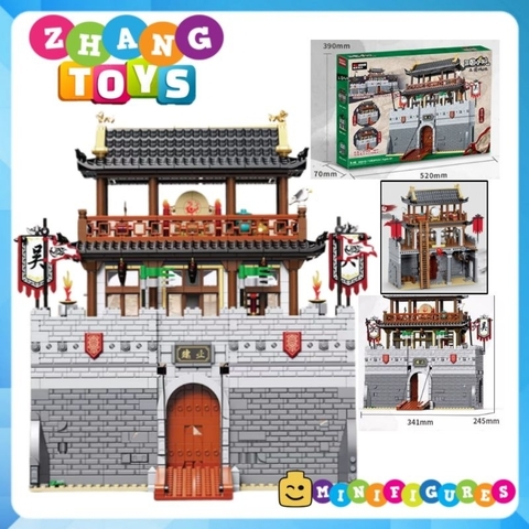 Đồ chơi xếp hình lắp ráp build Thành Chính Tam Quốc Hứa Xương - Tây Xuyên - Kinh Châu Bricks Minifigures 20510