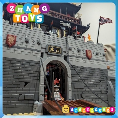 Đồ chơi xếp hình lắp ráp build Thành Chính Tam Quốc Hứa Xương - Tây Xuyên - Kinh Châu Bricks Minifigures 20510