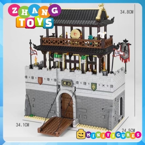 Đồ chơi xếp hình lắp ráp build Thành Chính Tam Quốc Hứa Xương - Tây Xuyên - Kinh Châu Bricks Minifigures 20510