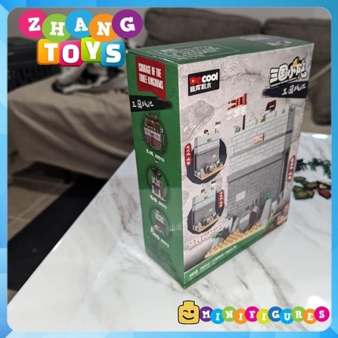 Đồ chơi xếp hình lắp ráp build Tường thành Tam Quốc Hứa Xương , Tây Xuyên , Kinh Châu Bekool 20512