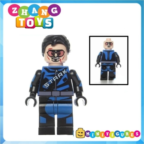 Đồ chơi Xếp hình Lantern Super man gồm General Zod - Blue Lantern - Red Son Super man Minifigures Lele D001 008
