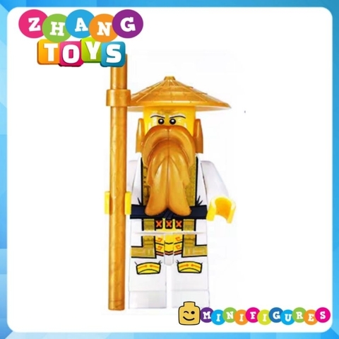 Đồ chơi xếp hình Ninjago Kai Nya Jay Cole Zane Lloyd golden ninja Wu Minifigures BC B17 24