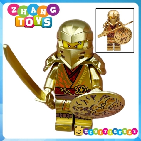 Đồ chơi xếp hình Ninjago Kai Nya Jay Cole Zane Lloyd golden ninja Wu Minifigures Bb B01 08