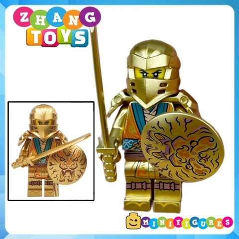 Đồ chơi xếp hình Ninjago Kai Nya Jay Cole Zane Lloyd golden ninja Wu Minifigures Bb B01 08