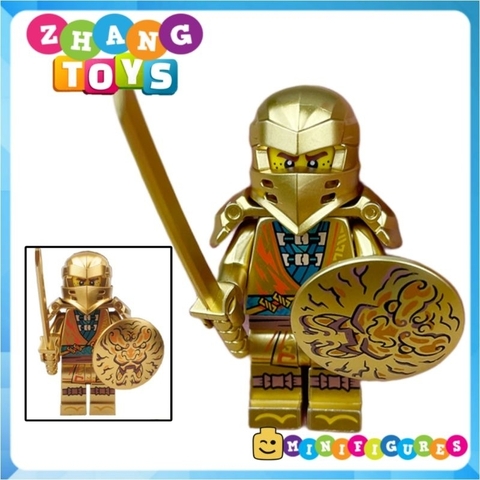 Đồ chơi xếp hình Ninjago Kai Nya Jay Cole Zane Lloyd golden ninja Wu Minifigures Bb B01 08