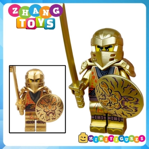 Đồ chơi xếp hình Ninjago Kai Nya Jay Cole Zane Lloyd golden ninja Wu Minifigures Bb B01 08