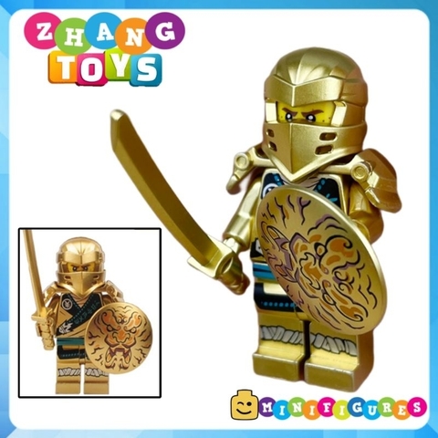 Đồ chơi xếp hình Ninjago Kai Nya Jay Cole Zane Lloyd golden ninja Wu Minifigures Bb B01 08