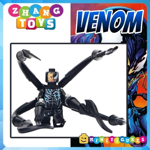 Đồ chơi xếp hình Venom trong người nhện Spider Man Marvel Minifigures Eagle EG136