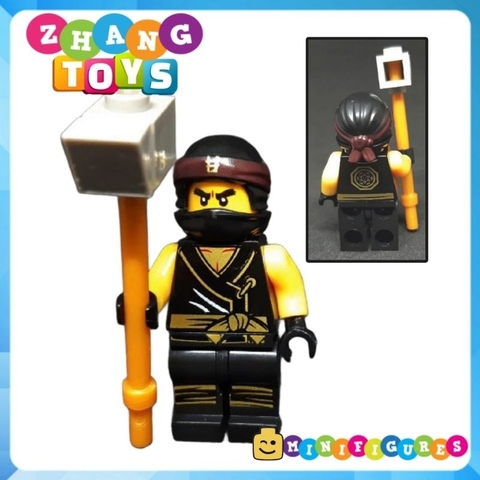 Đồ chơi xếp hình Ninjago Season 1 Kai Cole Jay Zane Nya Lloyd Minifigures Eagle EG001 006