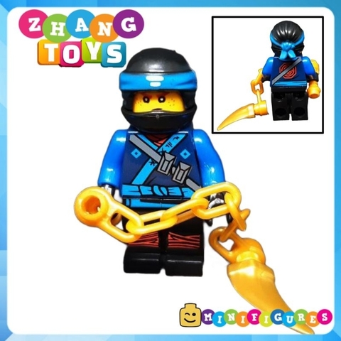 Đồ chơi xếp hình Ninjago Season 1 Kai Cole Jay Zane Nya Lloyd Minifigures Eagle EG001 006