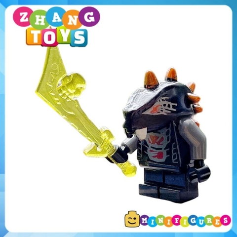 Đồ chơi xếp hình Ninjago Tộc rắn Chop rai Skales Acidicus Pythor Skalidor Bytar Rattla Fangdam Minifigures Jinrun