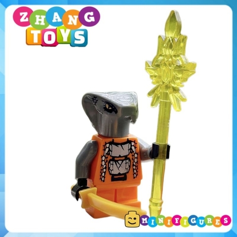 Đồ chơi xếp hình Ninjago Tộc rắn Chop rai Skales Acidicus Pythor Skalidor Bytar Rattla Fangdam Minifigures Jinrun