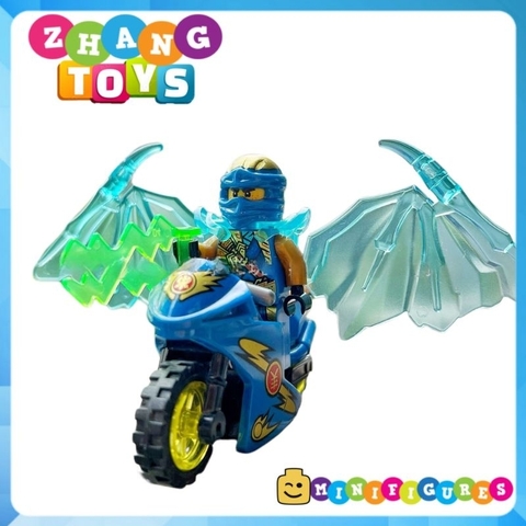 Đồ chơi xếp hình Ninjago Zane - Kai - Jay - Cole Nya - Lloyd kèm phụ kiện xe máy Minifigures