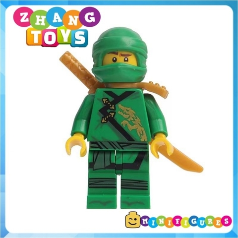 Đồ chơi xếp hình Ninjago season 10 Golden Ninja - Zane - Kai - Jay - Cole - Nya - Wu Minifigures B1-8