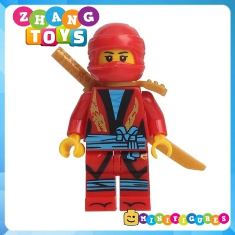 Đồ chơi xếp hình Ninjago season 10 Golden Ninja - Zane - Kai - Jay - Cole - Nya - Wu Minifigures B1-8