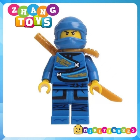 Đồ chơi xếp hình Ninjago season 10 Golden Ninja - Zane - Kai - Jay - Cole - Nya - Wu Minifigures B1-8