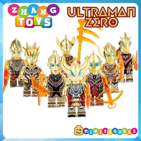 Đồ chơi xếp hình siêu nhân Ultraman Taiga Orb Zero Taylor Ultimate Geed Minifigures