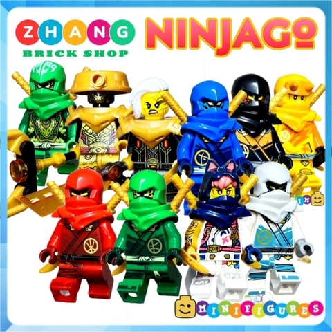 Đồ chơi xếp hình Ninjago season 17 Dragons Rising Spinjitzu Lloyd Arin Kai Sora Beatrix Lord Ras Imperium Minifigures