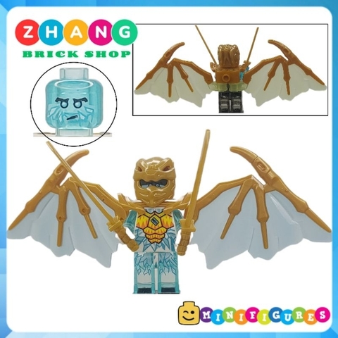 Đồ chơi xếp hình Ninjago Rồng Dragons Rising golden Lloyd Kai Zane Jay Cole Nya Oni Garmadon Crystal King Minifigures