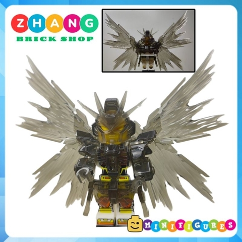 Đồ chơi xếp hình người máy robot Gundam đầy đủ phụ kiện cánh và giáp Minifigures 70060