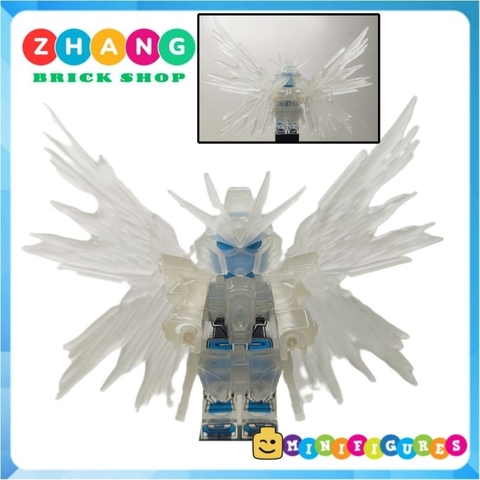 Đồ chơi xếp hình người máy robot Gundam đầy đủ phụ kiện cánh và giáp Minifigures 70060