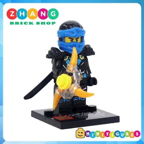 Đồ chơi xếp hình Ninjago Season 5 Misako Wu Kai Cole Jay Zane Lloyd Nya Minifigures Jinrun JR787