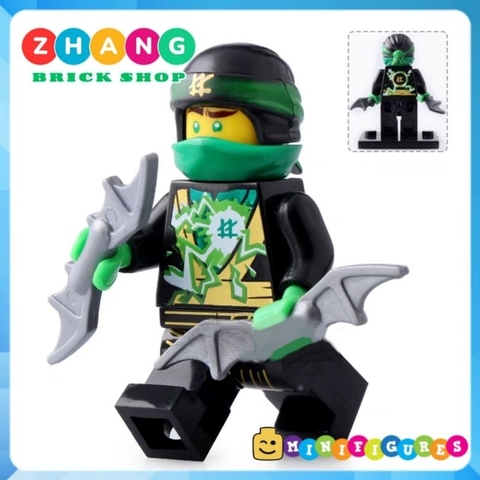 Đồ chơi xếp hình Ninjago Season 5 Lloyd Spinjitzu master bậc thầy nguyên tố Minifigures Eagle EG094 EG18013