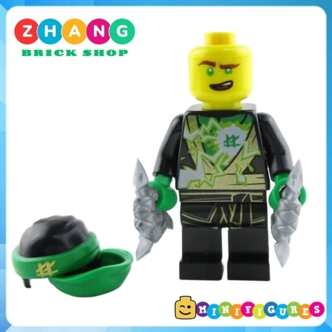 Đồ chơi xếp hình Ninjago Season 5 Lloyd Spinjitzu master bậc thầy nguyên tố Minifigures Eagle EG094 EG18013
