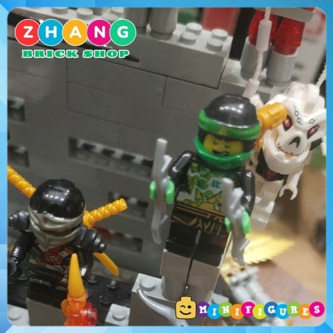 Đồ chơi xếp hình Ninjago Season 5 Lloyd Spinjitzu master bậc thầy nguyên tố Minifigures Eagle EG094 EG18013