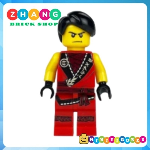 Đồ chơi xếp hình Ninjago Season 1 Kai Cole Jay Lloyd Wu Golden Lloyd Minifigures 1810