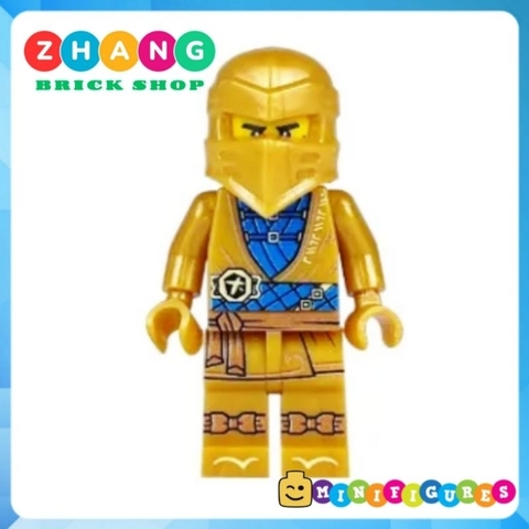Đồ chơi xếp hình Ninjago Season 1 Kai Cole Jay Lloyd Wu Golden Lloyd Minifigures 1810