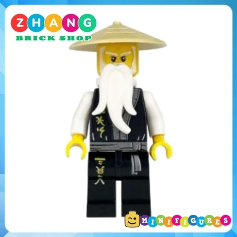 Đồ chơi xếp hình Ninjago Season 1 Kai Cole Jay Lloyd Wu Golden Lloyd Minifigures 1810