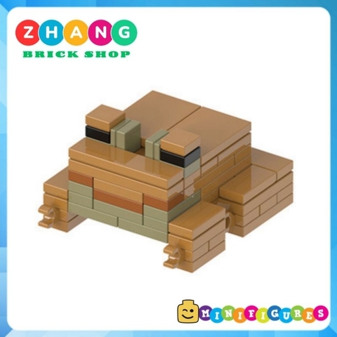 Đồ chơi xếp hình Minecraft Camel - Fish Creeper Turtle - Frog - Zombie House Warden - Allay Minifigures Xinh G0121