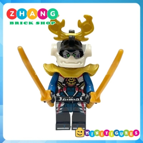 Đồ chơi xếp hình Ninjago Ultra Violet Chen Samurai X SlackJaw Eyezorai Clancee Kai Lloyd JayZane Nya Minifigures JR963