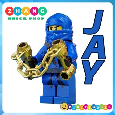 Đồ chơi xếp hình Ninjago Pilot Kai Cole Zane pink Lloyd kid Minifigures