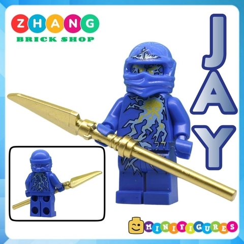 Đồ chơi xếp hình Ninjago NRG Zane Kai Cole Jay kèm tứ thần binh vàng óng Minifigures NRG
