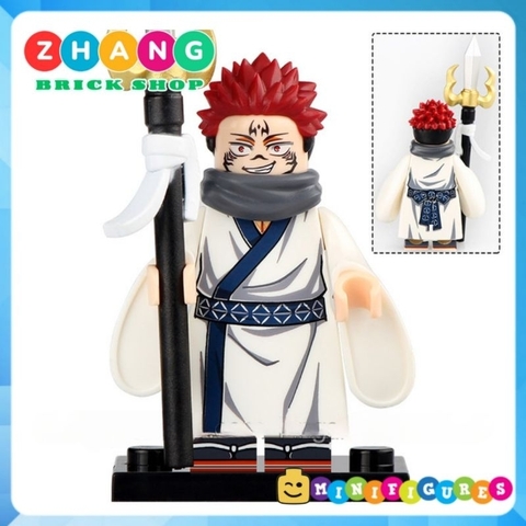 Đồ chơi xếp hình Jujutsu Kaisen Gojo Mai Todo Gakuganji Miwa Yaga Nanami Kento Minifigures WM6149